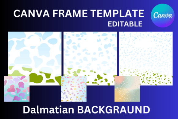 Dalmatian Background Canva Graphics