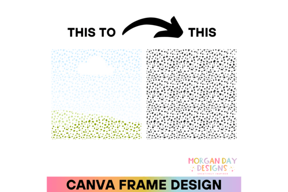 Dalmatian Canva Frame: Graphics for Playful, Polished Publishing