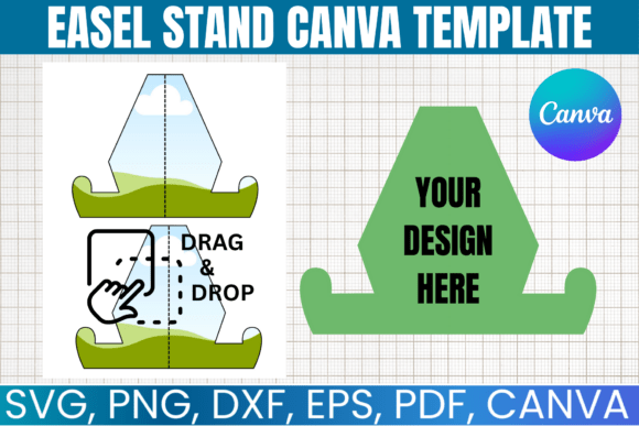Easel Stand Canva Template: Graphics That Elevate Editorial Design