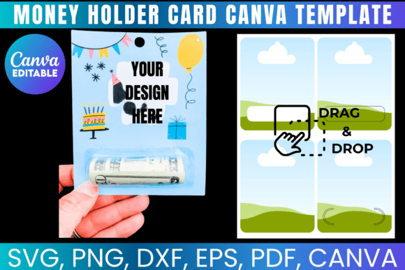 Money Holder Card Canva Template